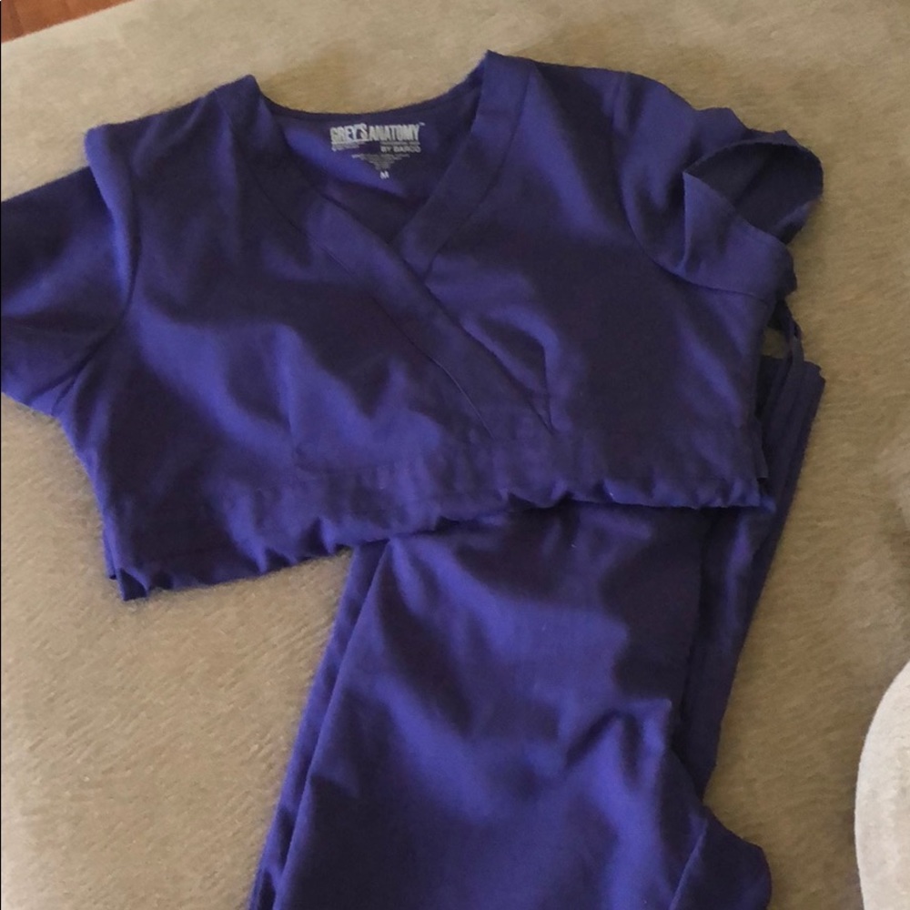 Women's scrubs.